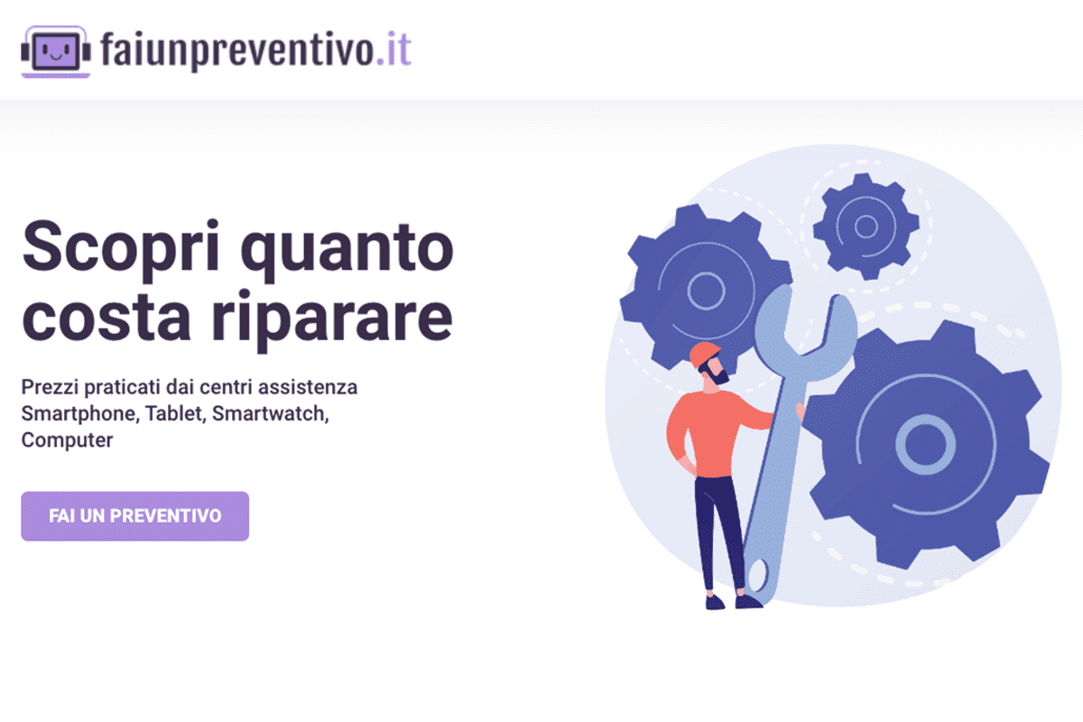 Trova dove riparare il tuo dispositivo su faiunpreventivo.it